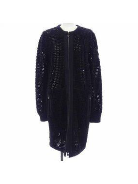 Chanel Mouton Coat Black